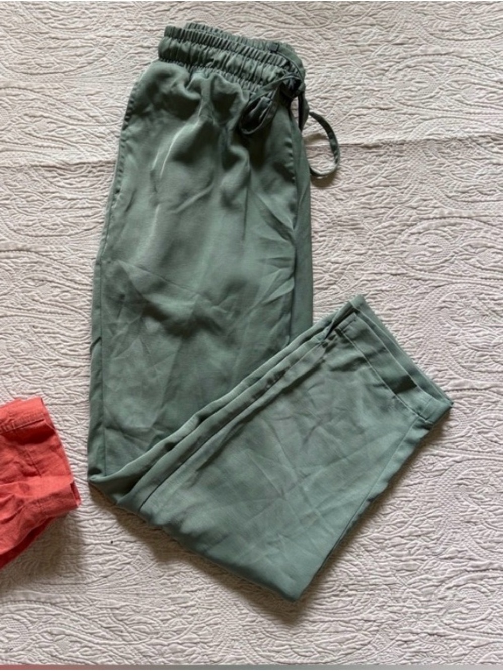 Women’s Jogger Pant Sage Drawstring Bottoms.  Size XS